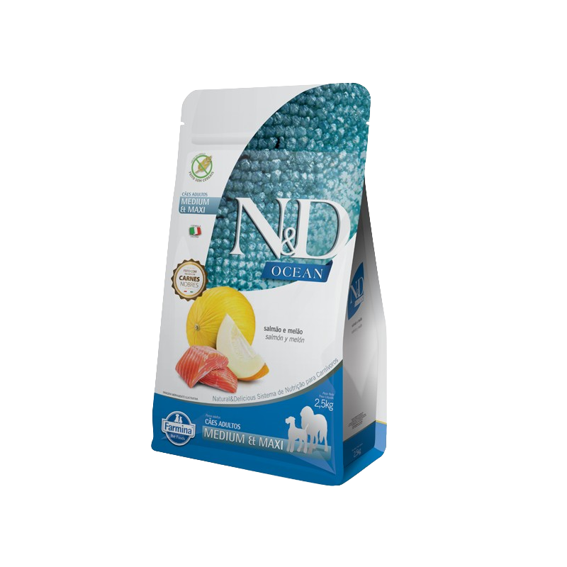 ND Ocean Salmon y Melon Medium y Maxi 10.1kg