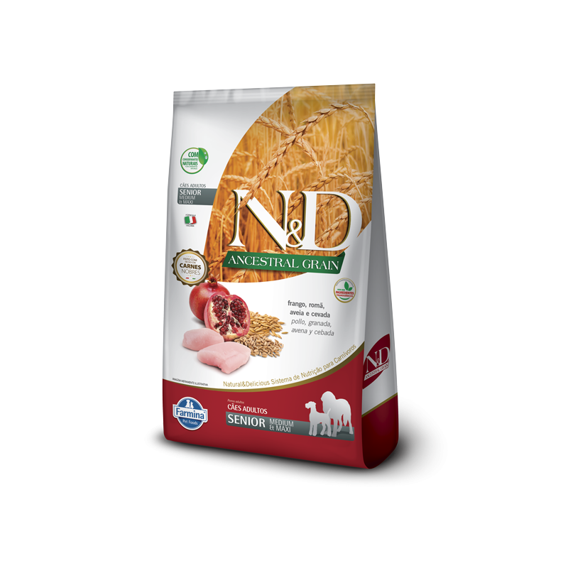 ND ANCESTRAL POLLO MEDIUM & MAXI SENIOR 10,1KG