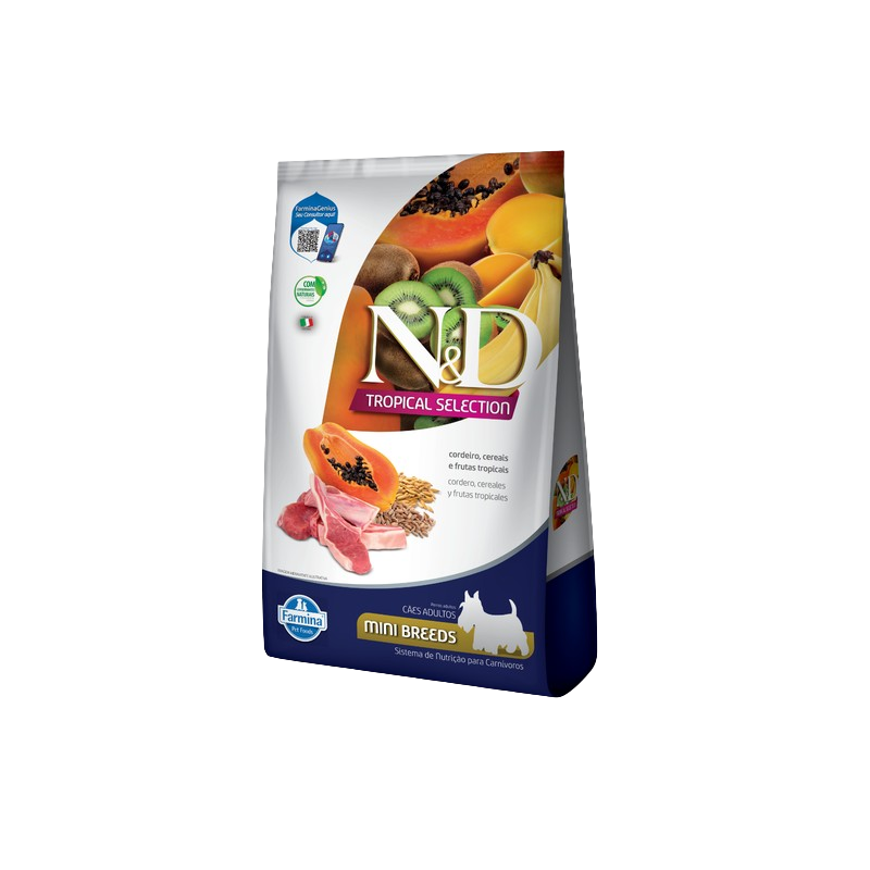 ND TROPICAL SELECTION CORDERO MINI ADULTO 2.5KG