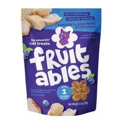 FRUITABLES CAT TREATS CHICKEN WITH BLUEBERRY - POLLO CON ARÁNDANOS