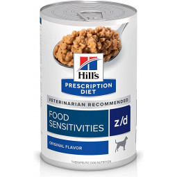 Hill’s Prescription Diet z/d Lata para Perros – Alimento Húmedo para Sensibilidades Alimentarias 13oz