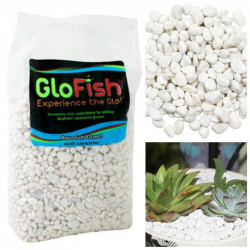 GLOFISH GRAVA FLUORESCENTE BLANCA - 5 LIBRAS