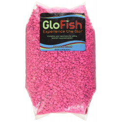 GLOFISH GRAVA FLUORESCENTE ROSADA - 5 LIBRAS