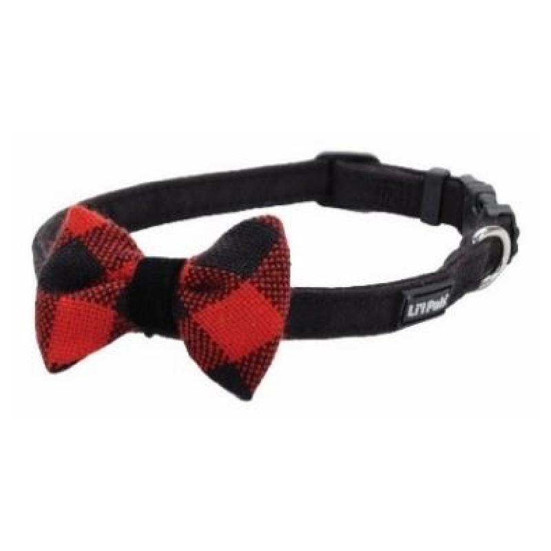 COLLAR Li´L PALS 3/8” – NEGRO CON MOÑA