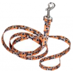 TIRAPERRO PET ATTIRE – NARANJA CON HUESOS