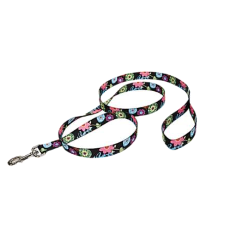 TIRAPERRO PET ATTIRE – NEGRO CON FLORES