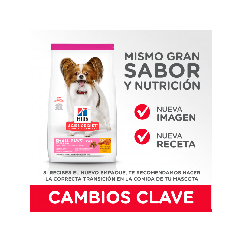 Hills Science Diet Small Paws Adulto Light