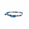 COLLAR PARA GATOS SAFE CAT - AZUL CON PECES