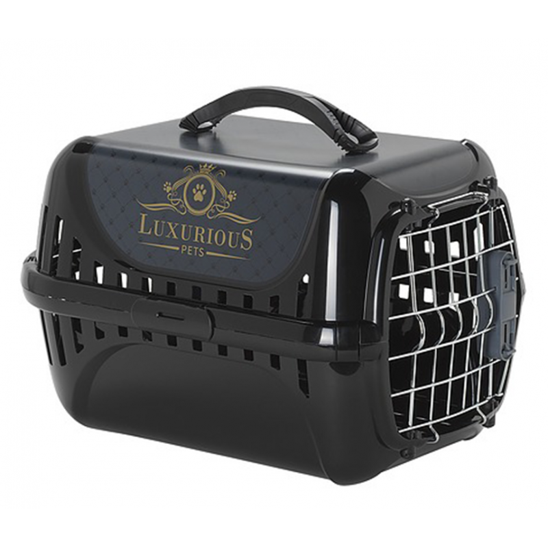 TRANSPORTADORA TRENDY RUNNER LUXURY – PUERTA DE METAL