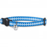 COLLAR PARA GATO BREAK AWAY – AZUL CON DIAMANTES