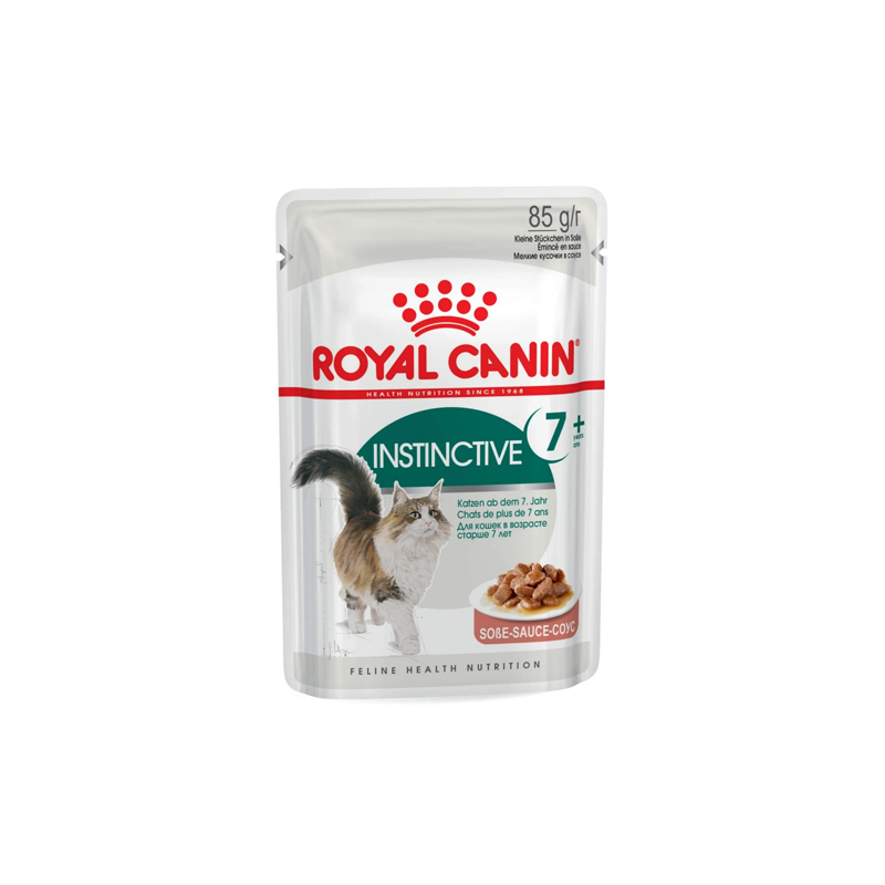 Royal Canin INSTINCTIVE +7 caja x12 sobres 85gr