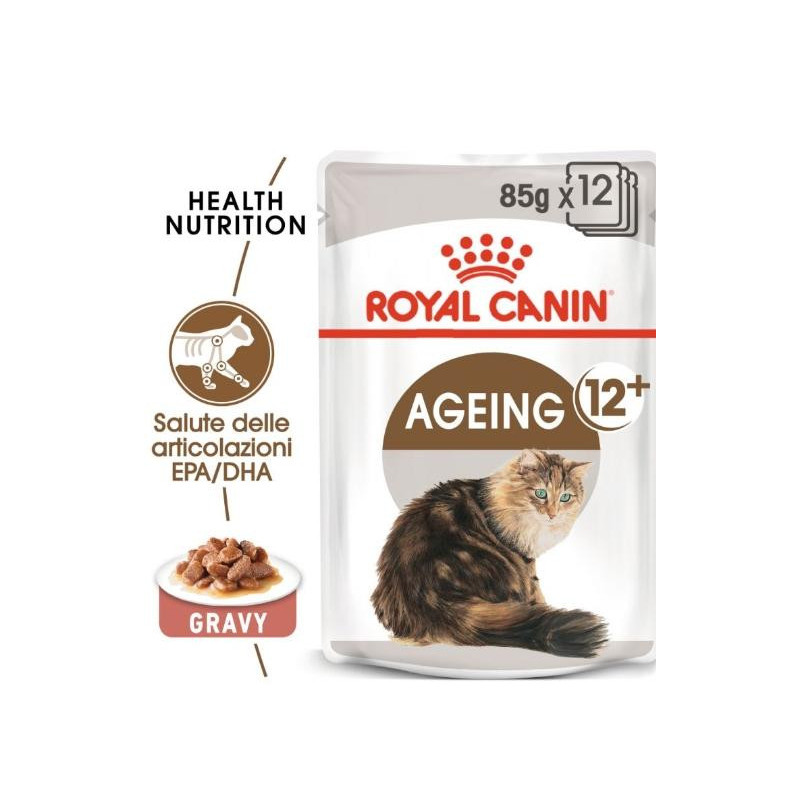 Royal Canin AGEING +12 caja x12 sobres 85gr