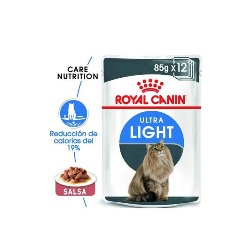 Royal Canin ULTRA LIGHT caja x12 sobres 85gr