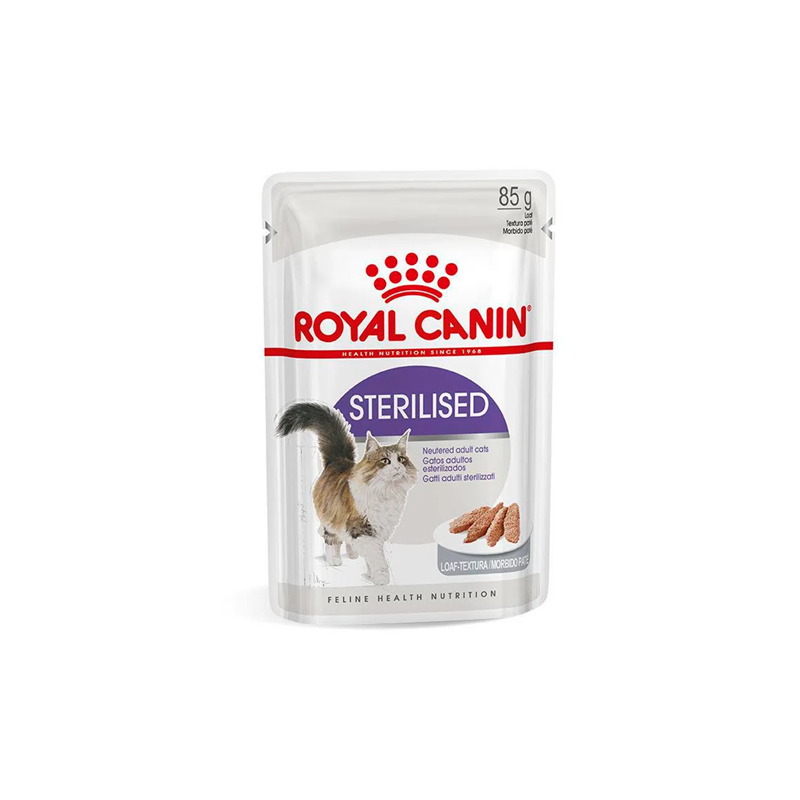 Royal Canin STERILIZED caja x12 sobres 85gr