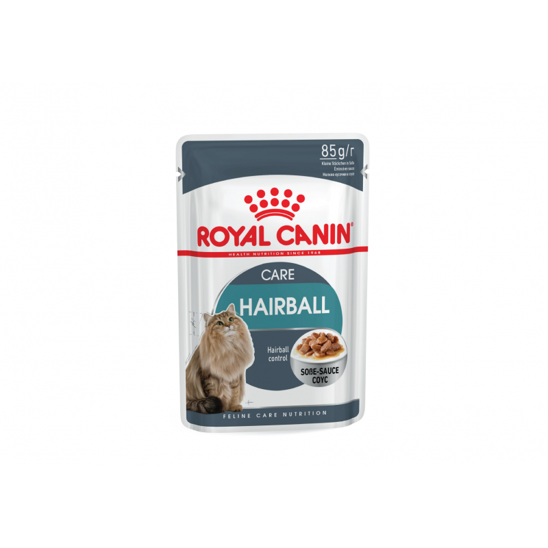 Royal Canin HAIRBALL CARE caja x12 sobres 85gr