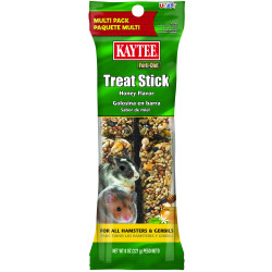 KAYTEE TREAT STICK HONEY FLAVOR HAMSTER & GERBIL GOLOSINAS EN BARRAS CON MIEL PARA HAMSTER Y GERBOS