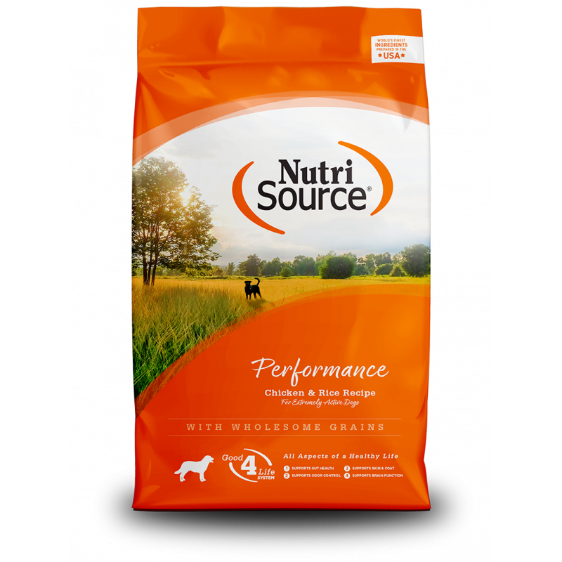 Nutrisource Performance Chicken & Rice 40lb