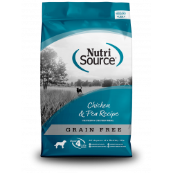 Nutrisource Chicken and Pea Fórmula libre de Grano