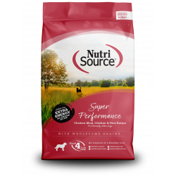 Nutrisource Super Performance Chicken & Rice 40lb