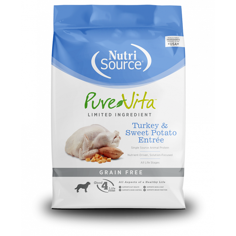 Nutrisource Pure Vita Pavo y Camote Entreé