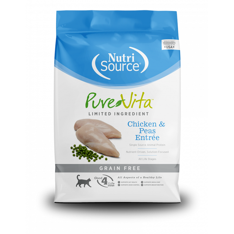 Nutrisource Pure Vita Pollo y Arveja Entreé